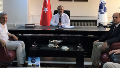 Başkan Genç’ten Rektör Prof. Dr. Fatih Savaşan’a ziyaret