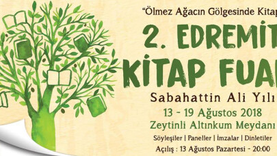 2. Edremit Kitap Fuarı 13 Ağustos’ta başlıyor