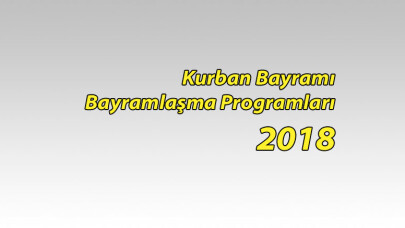 Kurban Bayramı Bayramlaşma Programları