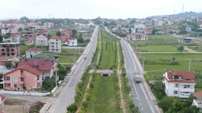 Fay hattı yolu yenilendi