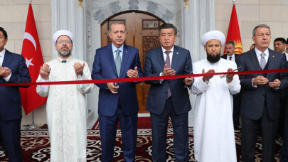 Başkan Erdoğan, Cumhuriyet Merkez İmam Serahsi Camii’nin açılış törenine katıldı