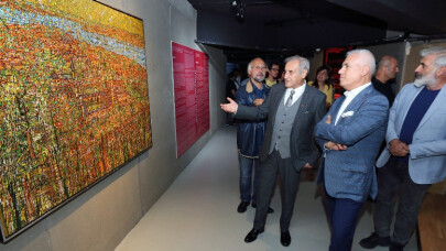 'Dostluğun ve Sanatın Büyüsü' bu sergide