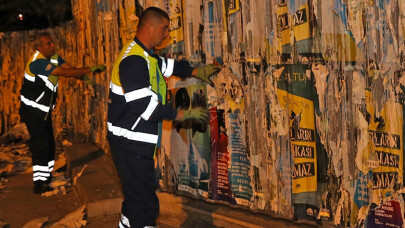 İstanbul'da gece temizliği