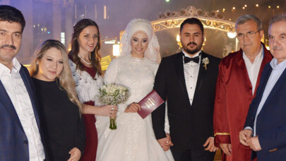 Fakülte aşkı; düğünle taçlandı