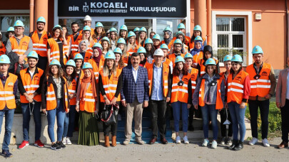 İZAYDAŞ üniversiteli çevrecileri ağırladı