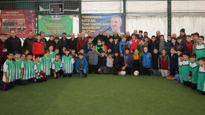 Mahalleler Arası Minikler Futbol Turnuvası başladı