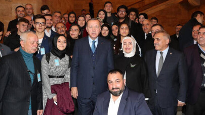 15 Temmuz Milli İrade Derneği Başkan Erdoğan’la bir araya geldi