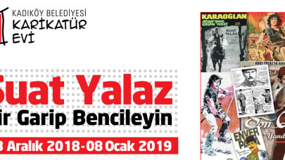 Suat Yalaz Kadıköy Karikatür Evi’nde sergi açıyor