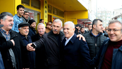 Bozbey'e Gürsu'da yoğun ilgi