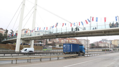 Malkoçoğlu Mehmet Bey Üst Geçidi tanıtıldı