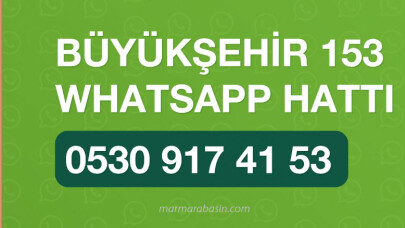 Büyükşehir, 'WhatsApp’ta da varım' dedi