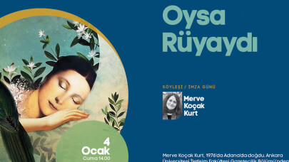 ‘Oysa Rüyaydı’ kitabının söyleşi ve imza günü