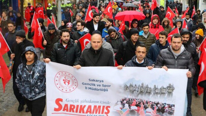 Sakarya Şehitler İçin Yürüdü