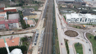 Sekapark- Plajyolu tramvay hattı 1. etabında sona doğru