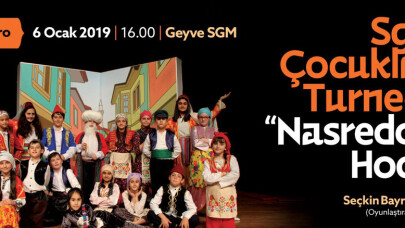 ‘Nasreddin Hoca’ Geyve SGM’de sahnelenecek