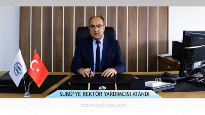 SUBÜ rektör yardımcılığına Prof.Dr. Ali Fuat Boz atandı