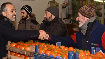 Bursa'da hal giriş ücretlerinde indirim yapıldı