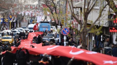 Beyoğlu’nda Cumhur İttifakı mitingi