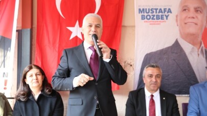 Bozbey’den üretici kadınlara mikro kredi desteği sözü