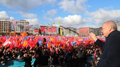 Cumhurbaşkanı Erdoğan: "50 günde 102 miting yaptım"