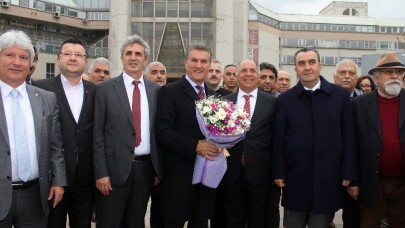 Mustafa Sarıgül Perpa Ticaret Merkezi’nde esnafı ziyaret etti