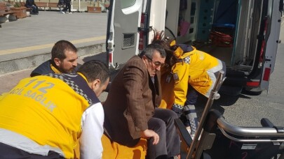 (Özel) Oy vermek için tedavi gördüğü hastaneden ambulansla Silivri’ye götürüldü