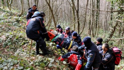 ‘Doğada Arama Kurtarma Tatbikatı’ gerçekleştirildi