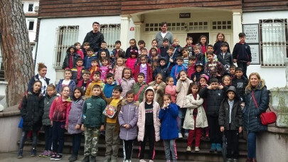 İlkokul öğrencilerinden tarihe yolculuk
