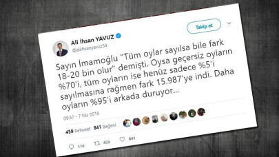 AK Parti İstanbul’da tüm oyların sayılması için YSK’ya başvurdu