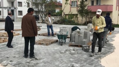 Başkanı Fevzi Kılıç Hacıoğlu Mahallesinde Devam Çalışmaları Yerinde İnceledi