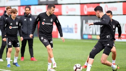 Beşiktaş, Başakşehir hazırlıklarına başladı