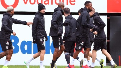 Beşiktaş, Sivasspor maçının taktiğini çalıştı