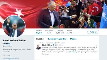 Binali Yıldırım’dan Kılıçdaroğlu’na saldırıya tepki