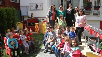Çevre Dostu Belediyeden miniklere geri dönüşüm eğitimi