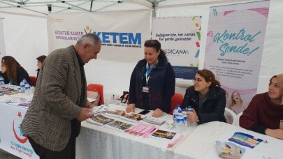 Erken teşhis sokağı projesinde Medicana Bursa Hastanesi de yer aldı