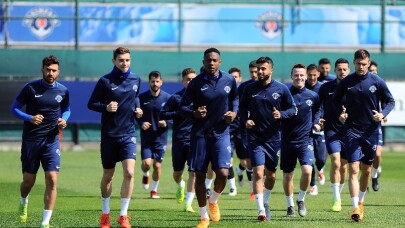 Kasımpaşa, BB Erzurumspor maçı hazırlıklarını sürdürdü