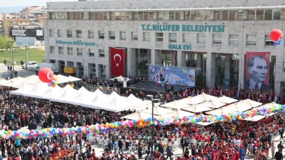 Nilüfer’de 23 Nisan coşkuyla kutlandı