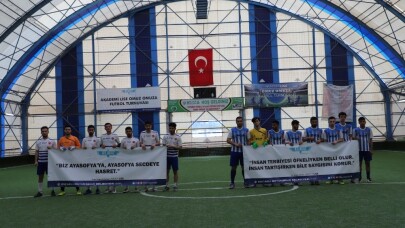 ‘Omuz Omuza’ futbol turnuvası başladı