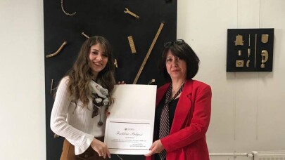 SAÜ’de kişisel asamblaj sergisi açıldı