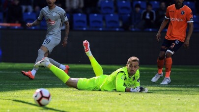 Spor Toto Süper Lig: Medipol Başakşehir: 0 - Çaykur Rizespor: 0 (İlk yarı)