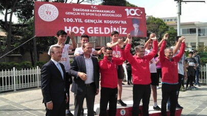 100. Yıl Gençlik Koşusu Yarışlarının şampiyonu Ümraniye
