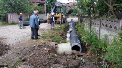 Alt yapı çalışmaları Küçücek mahallesinde hız kazandı