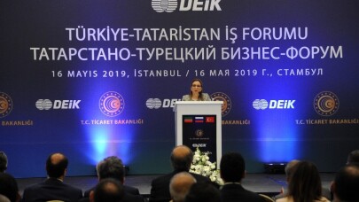Bakan Pekcan: “Tataristanlı firmaların yatırımlarını desteklemeye hazırız”