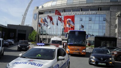 Başakşehir takımı Seyrantepe’ye hareket etti