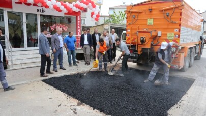 Başkan Bıyık, yol bakım çalışmalarını inceledi