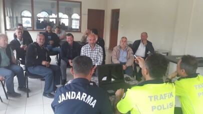 Bigadiç’te şoförlere brifing