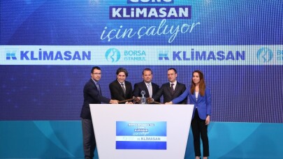 Borsa İstanbul’da gong ’Klimasan’ için çaldı
