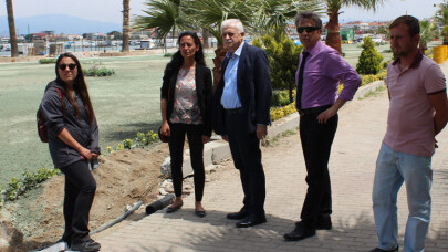 İskele Yat Limanı düzenleme ve peyzaj çalışmaları devam ediyor