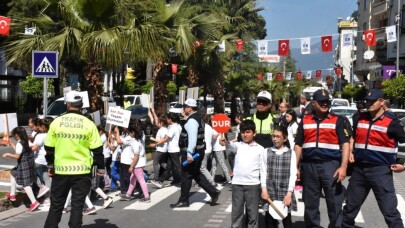 Edremit Belediyesi’nin trafik çalışmaları ödüllendirildi