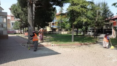 Erenler’de bayram temizliği